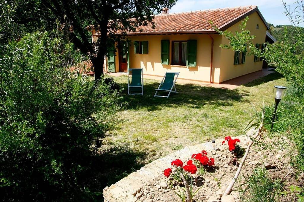 Villa Con Piscina 10 Posti Letto, L'Oliveta Di Rivalto Chianni Eksteriør bilde