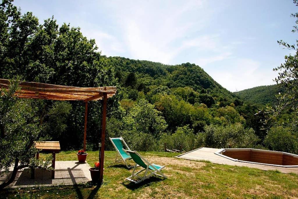 Villa Con Piscina 10 Posti Letto, L'Oliveta Di Rivalto Chianni Eksteriør bilde
