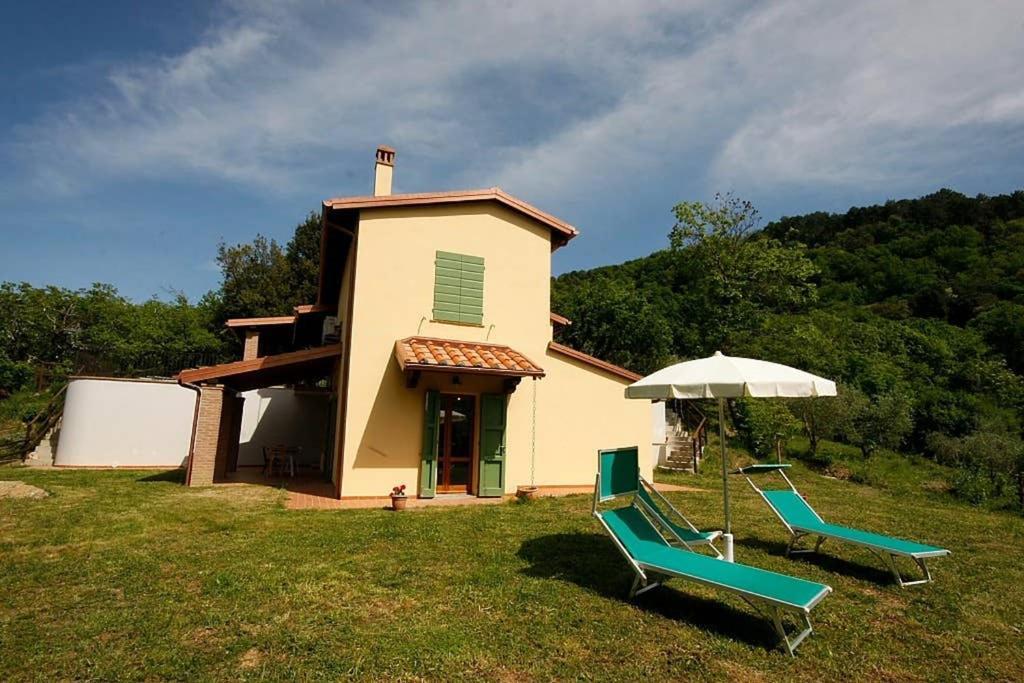 Villa Con Piscina 10 Posti Letto, L'Oliveta Di Rivalto Chianni Eksteriør bilde
