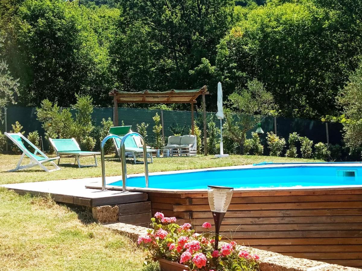 Villa Con Piscina 10 Posti Letto, L'Oliveta Di Rivalto Chianni Eksteriør bilde